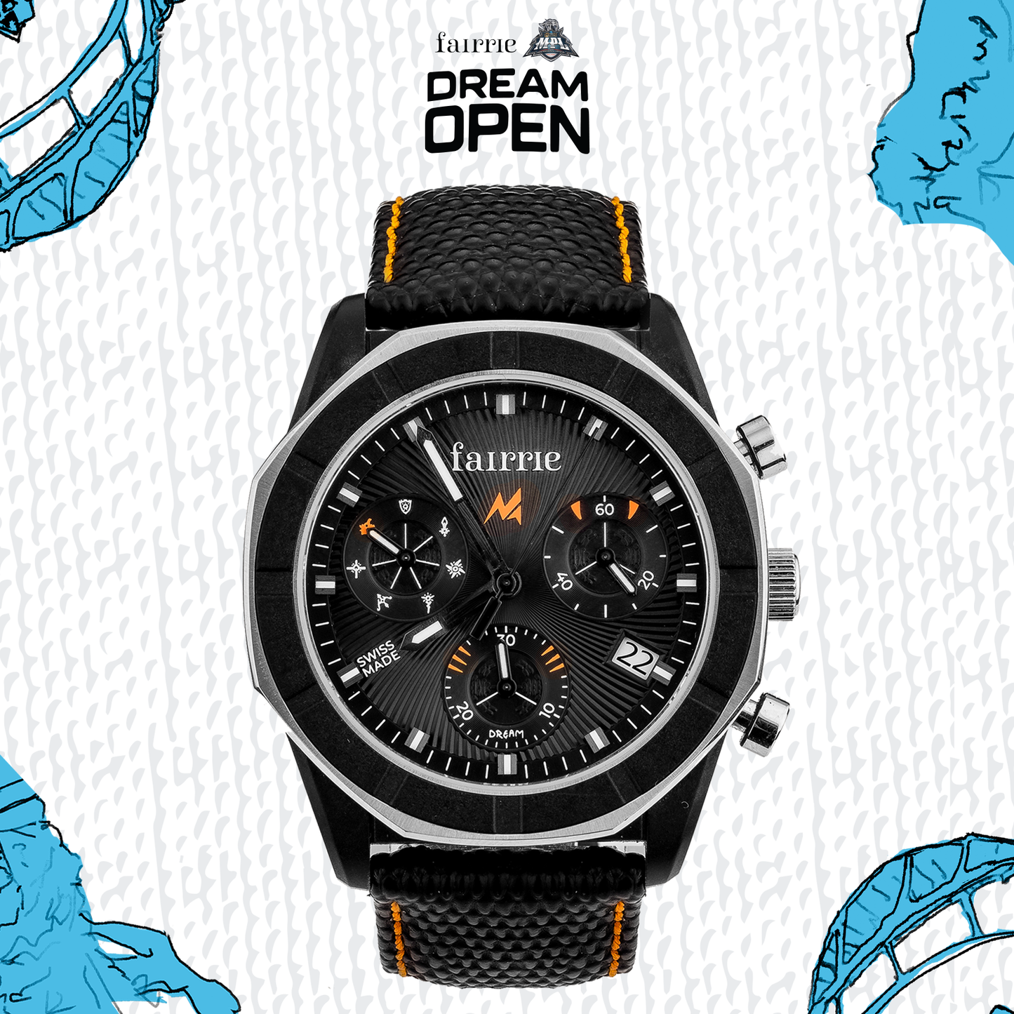 Fairrie M6 Dreamwatch - Black (Limited Edition)