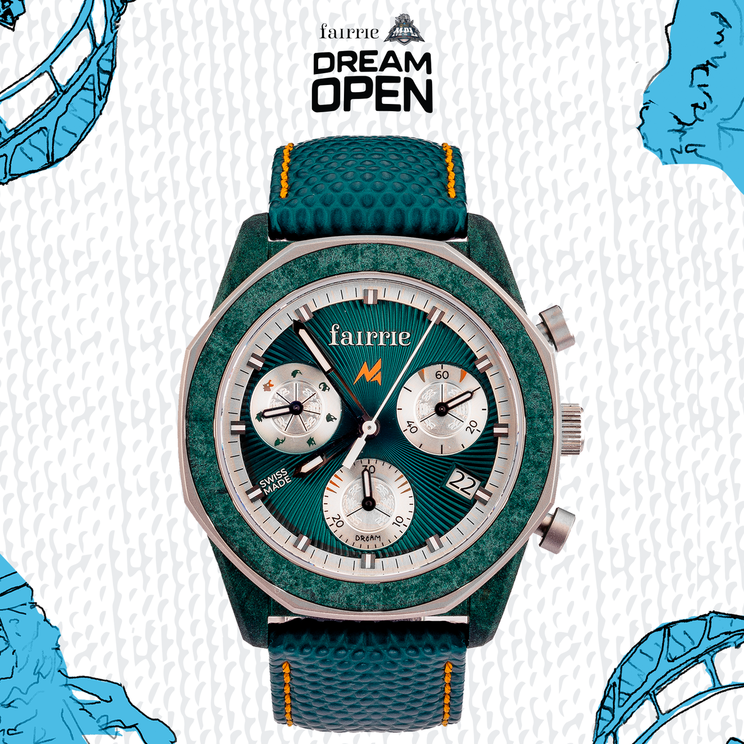 Fairrie M6 Dreamwatch - Green (Limited Edition)